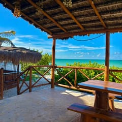 Beachfront House w/ Private Terrace Bar & Kayak